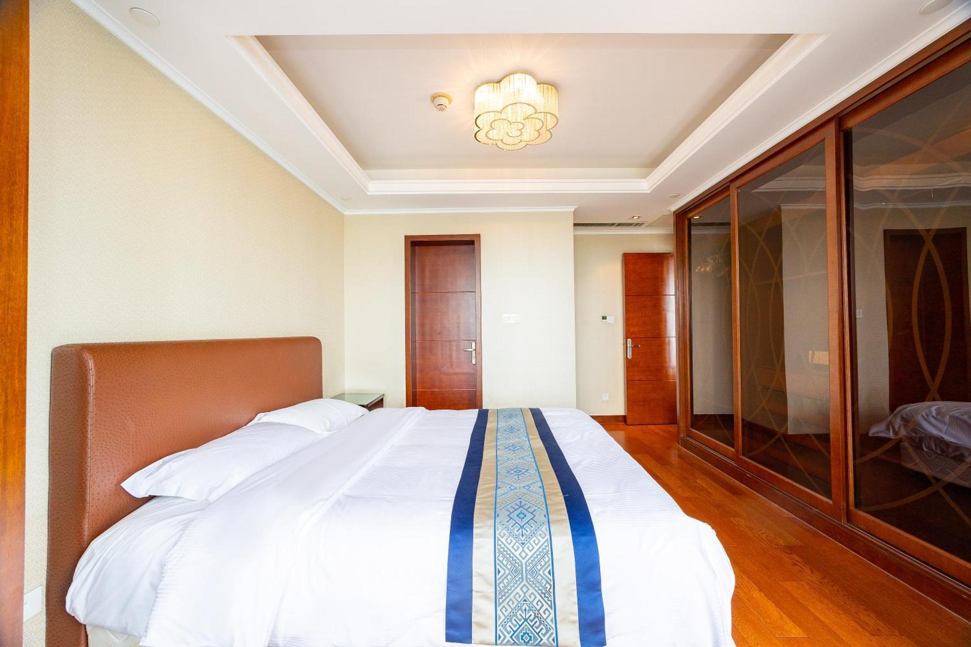 Qingdao Elegant Central Apartment Esterno foto