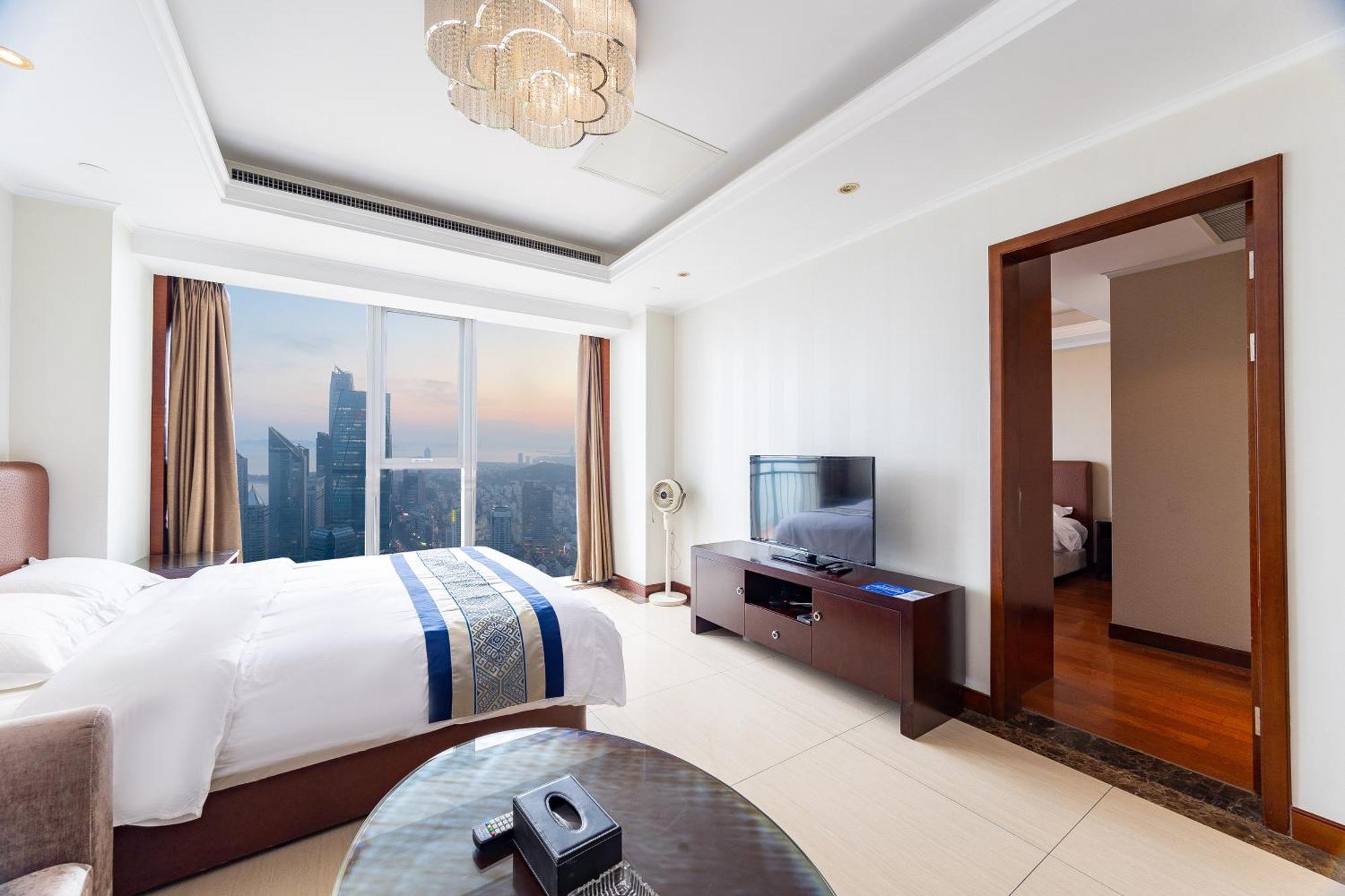 Qingdao Elegant Central Apartment Esterno foto