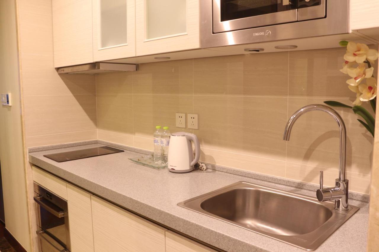 Qingdao Elegant Central Apartment Esterno foto
